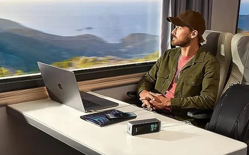 Power Bank with built-in Retractable Cable: Never forget you charging cable again