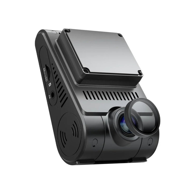 Black Viofo A229 Pro car dashboard camera on a white background