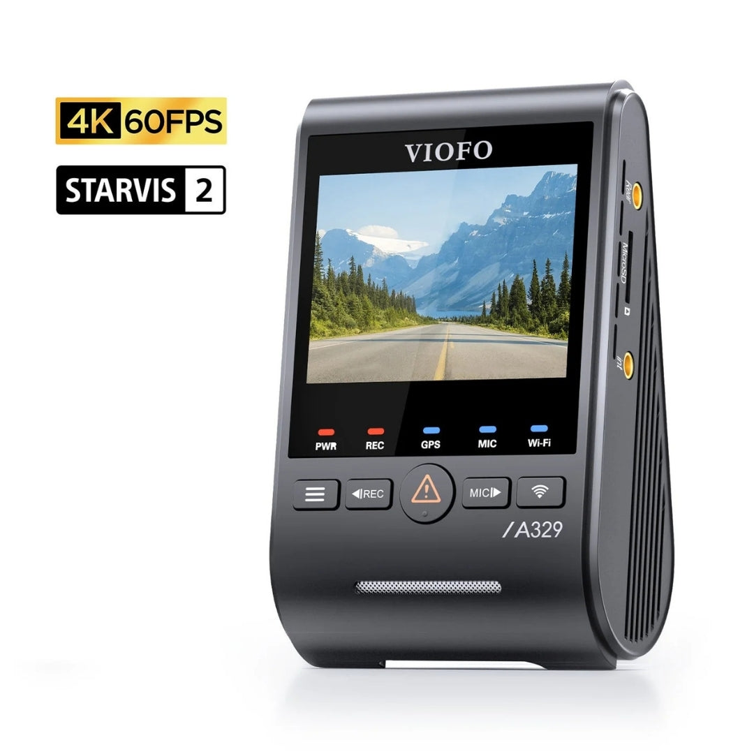 VIOFO A329S 4K UHD 1-Channel 60FPS Wi-Fi 6 Dash Cam