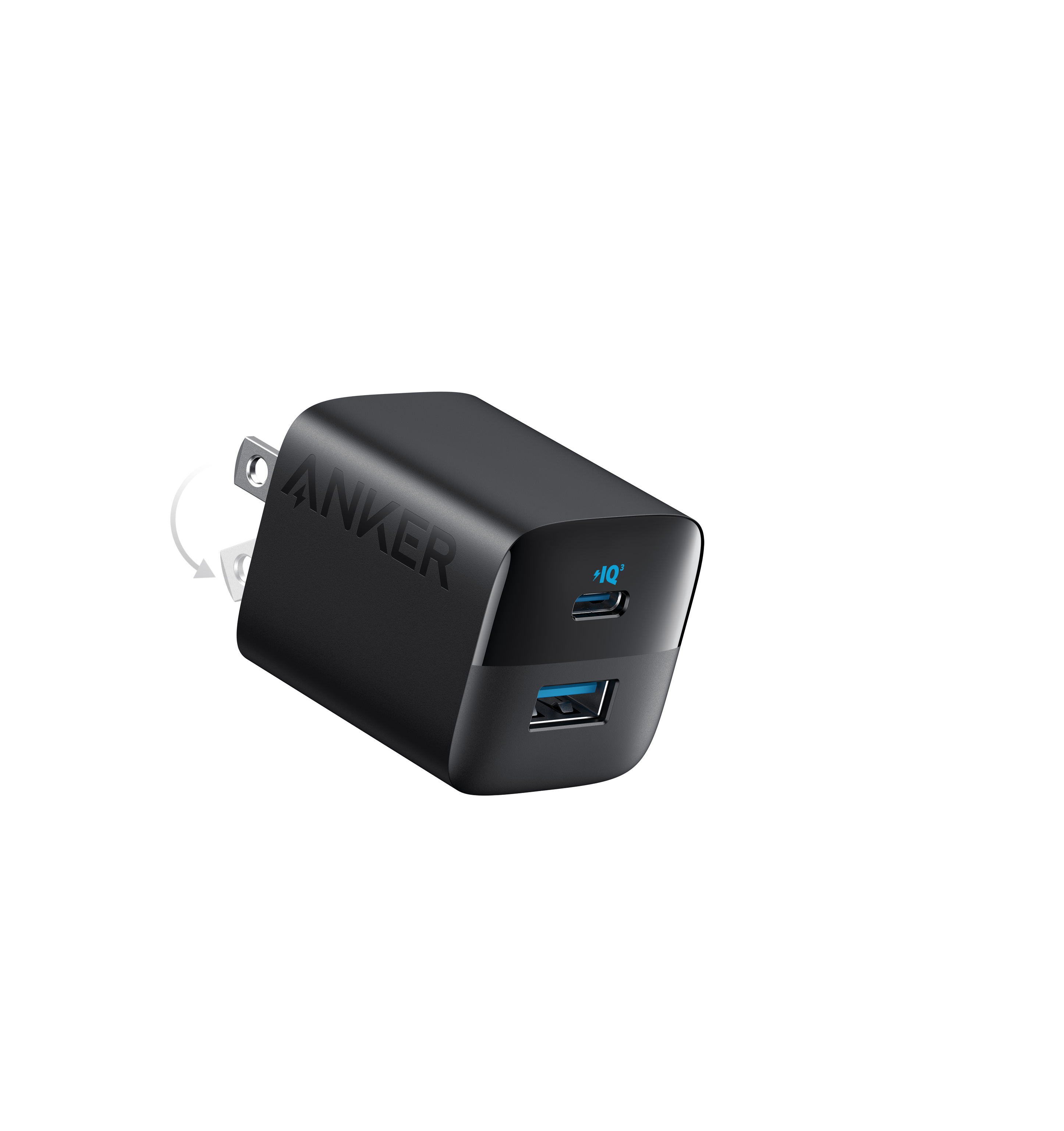 Anker 323 Dual Port Wall Charger 33W (USB-C + USB-A)