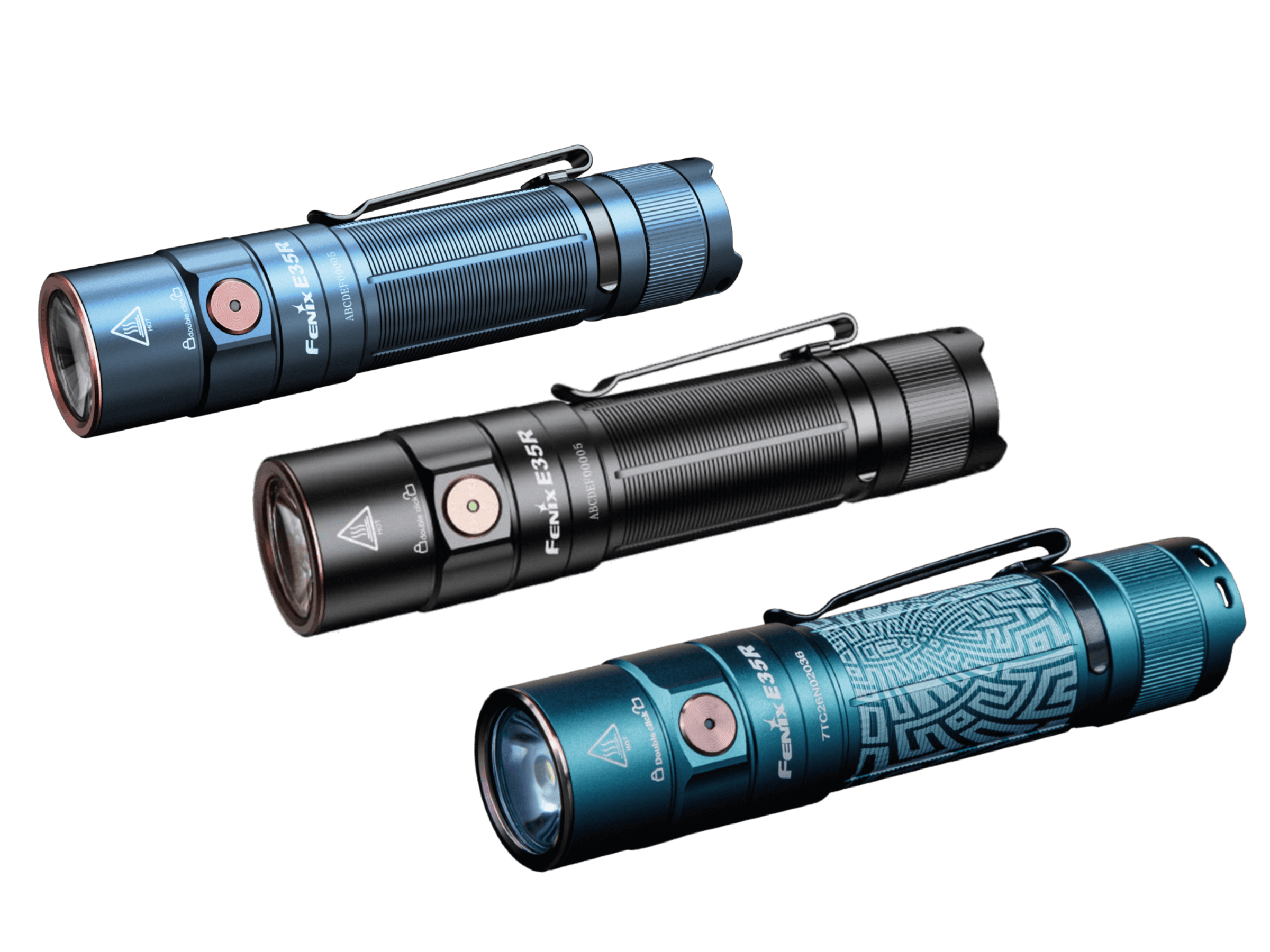 Fenix E35R EDC Flashlight | 3100 Lumens, 6 Modes, IOP