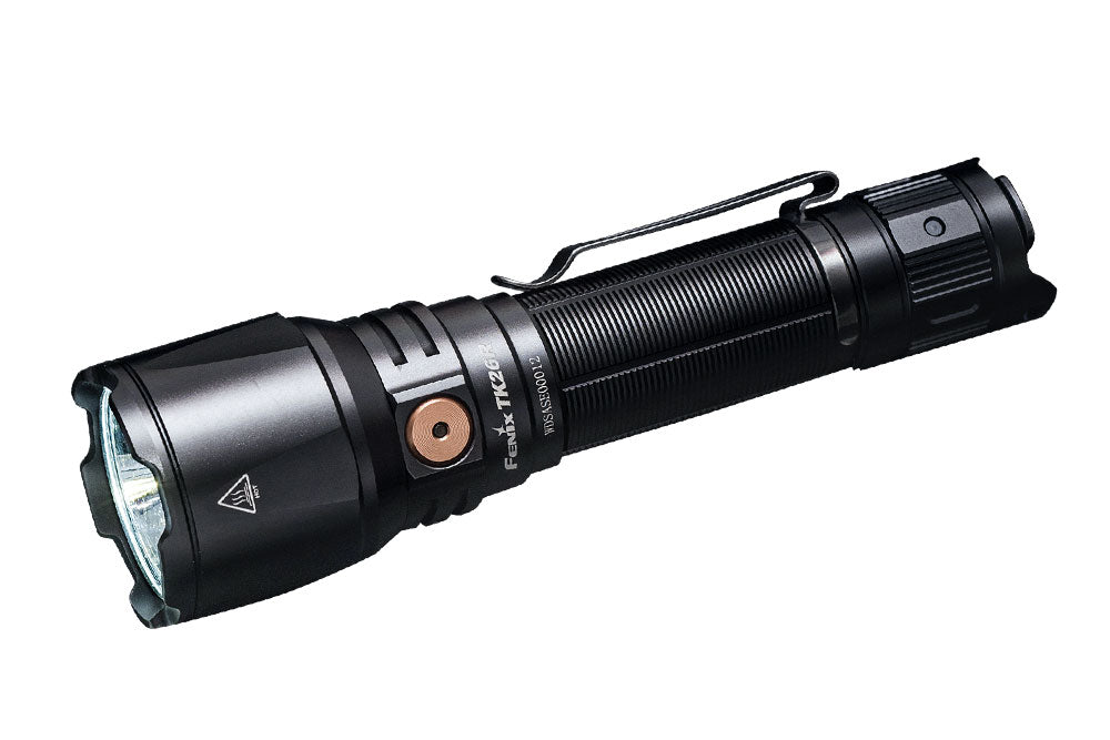 Fenix TK26R Tactical Flashlight | White, Red & Green LEDs, 1500 Lumens, USB-C
