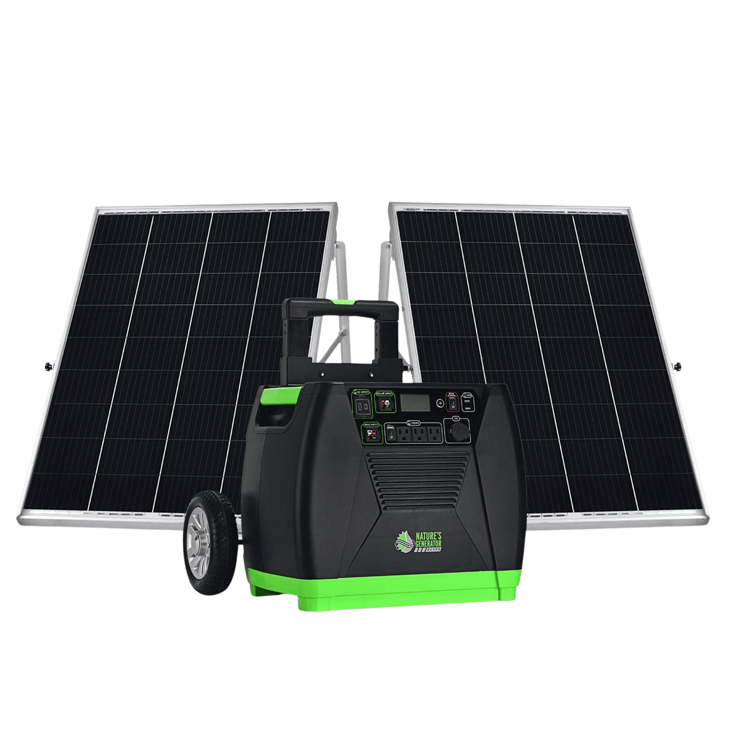 Nature's Generator Elite 3600W Solar Power System | Solar Panels Included