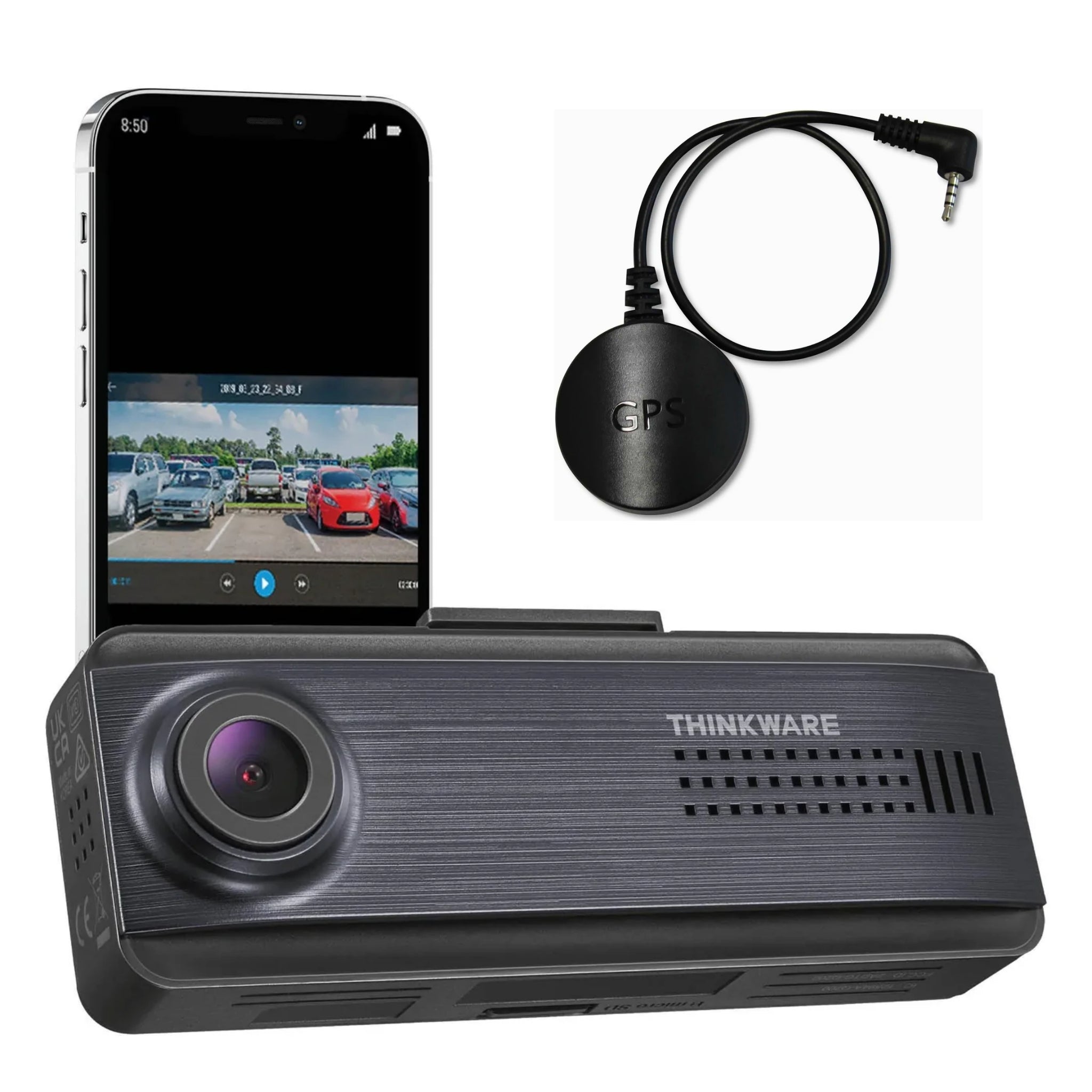 Thinkware Q200 1-Channel 2K QHD Dash Cam with GPS