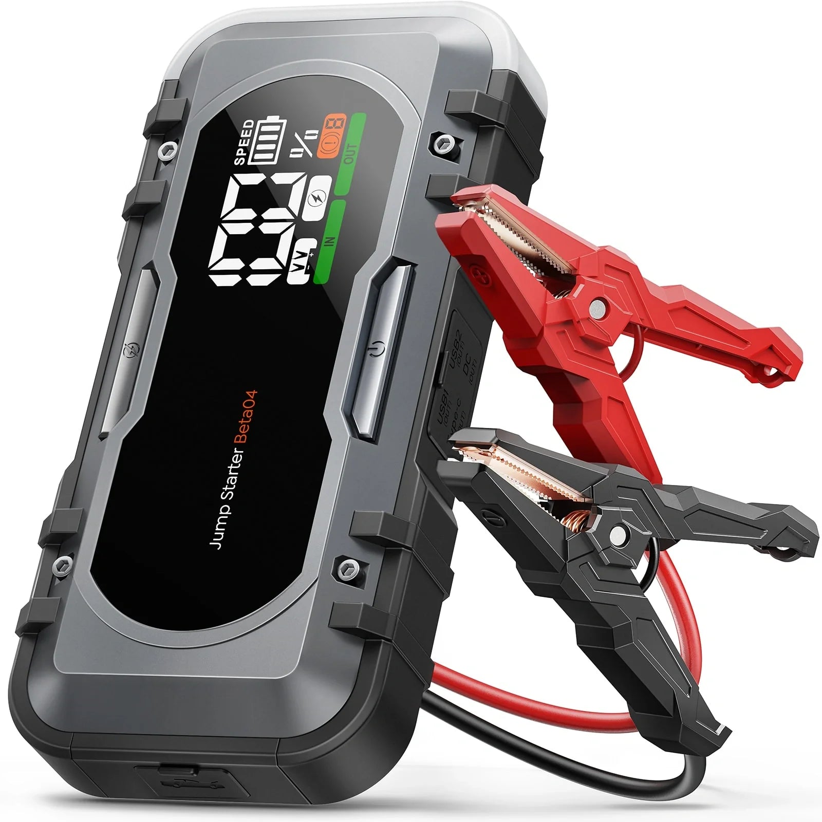 Buture Beta04 6000A Jump Starter | 27000mAh, 65W USB-C, 160W DC, 12.5L Diesel