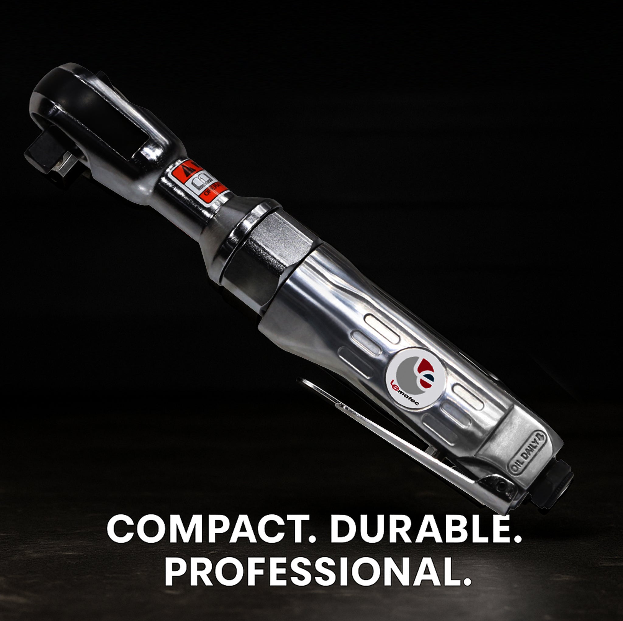 LE-RW57 1/2" Air Ratchet | Compact Heavy-Duty Wrench