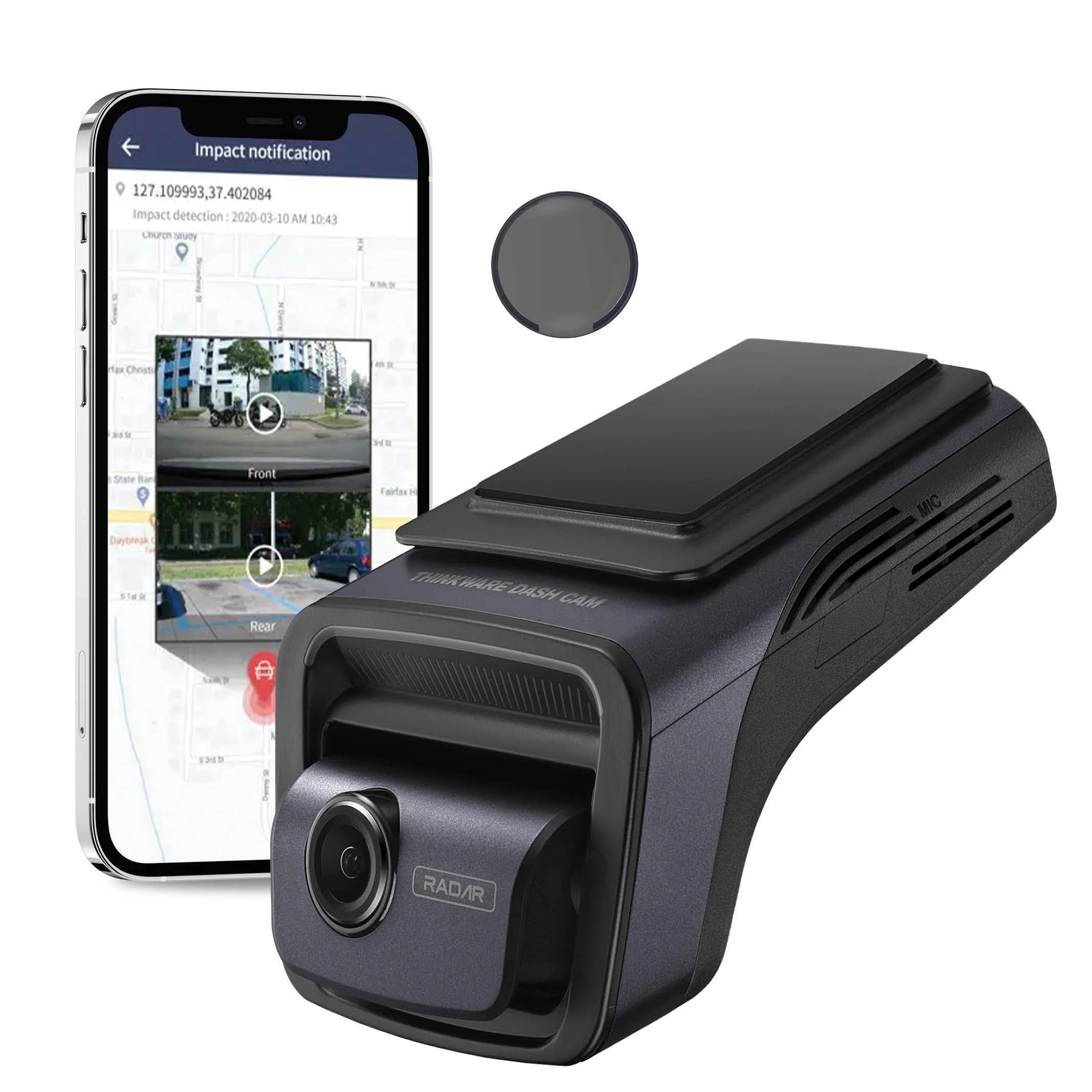 Thinkware U3000 4K UHD Single-Channel Dash Cam